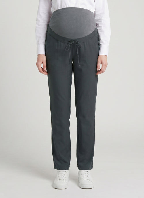 Drawstring Over-Bump Pants