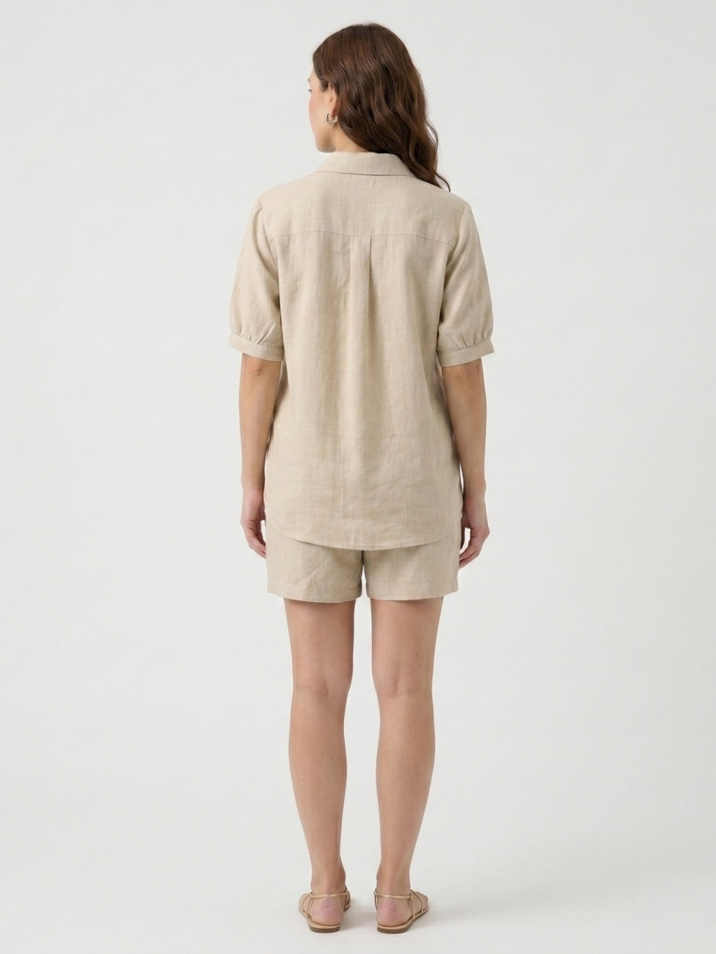 Relaxed Linen Shorts