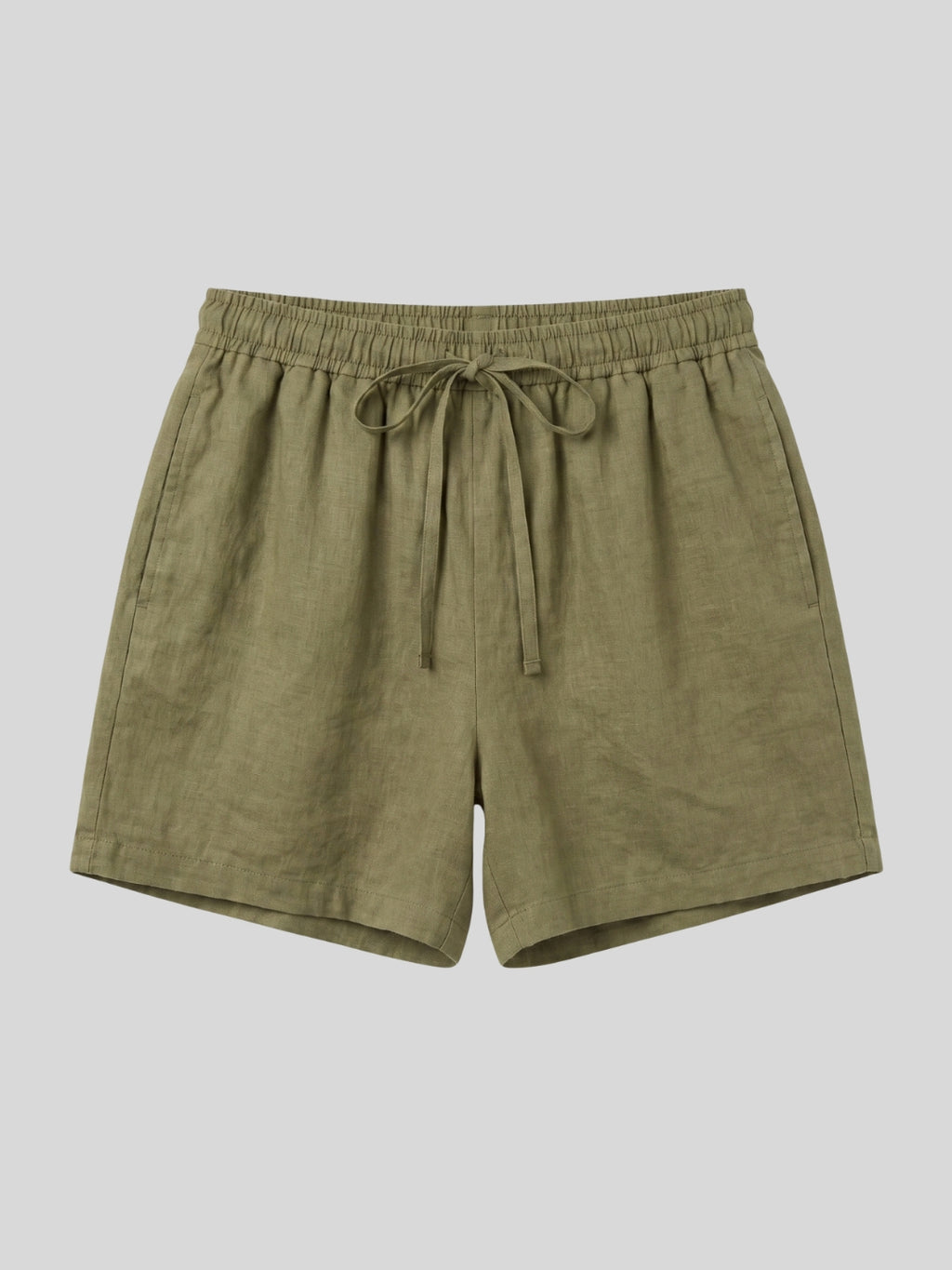 Relaxed Linen Shorts