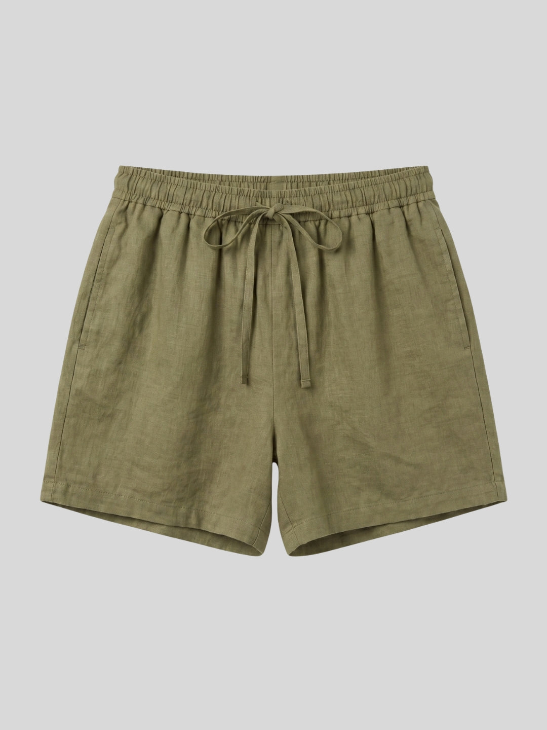 Relaxed Linen Shorts