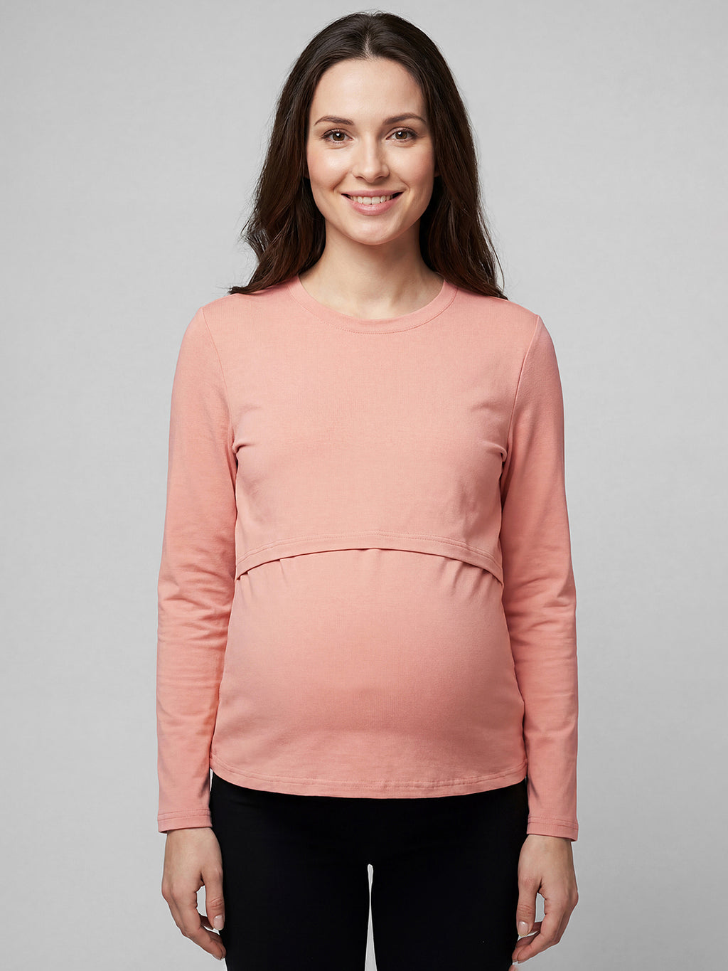Flap-Access Nursing Top