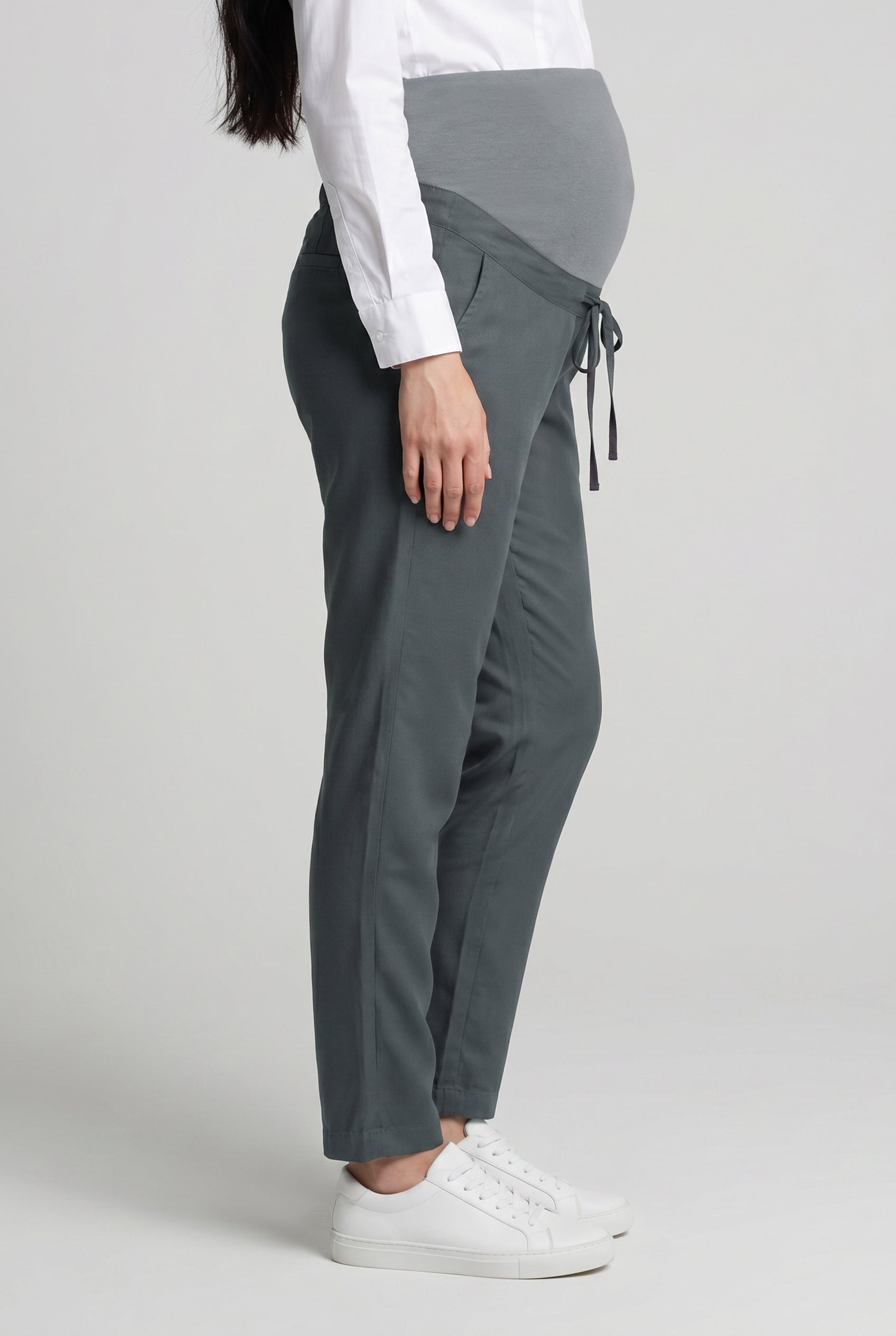 Drawstring Over-Bump Pants