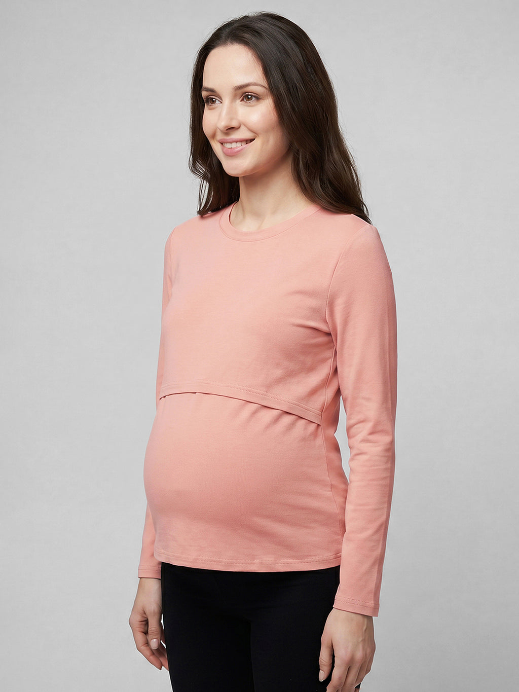 Flap-Access Nursing Top