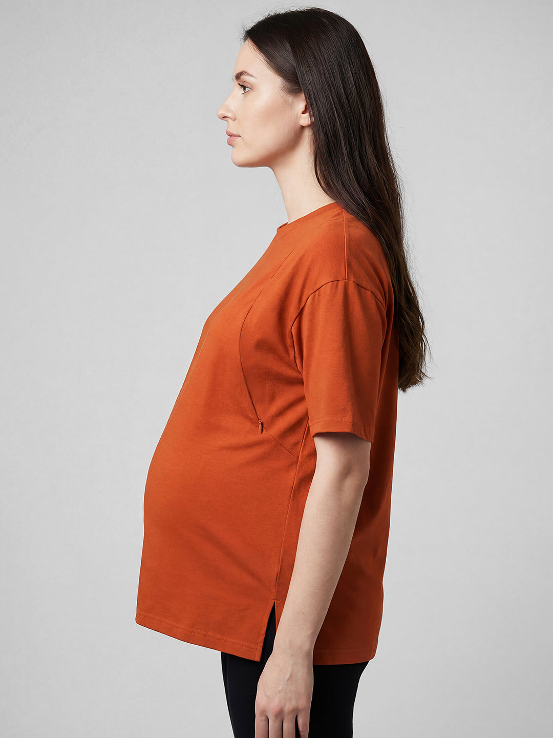 Double Zip Nursing Top
