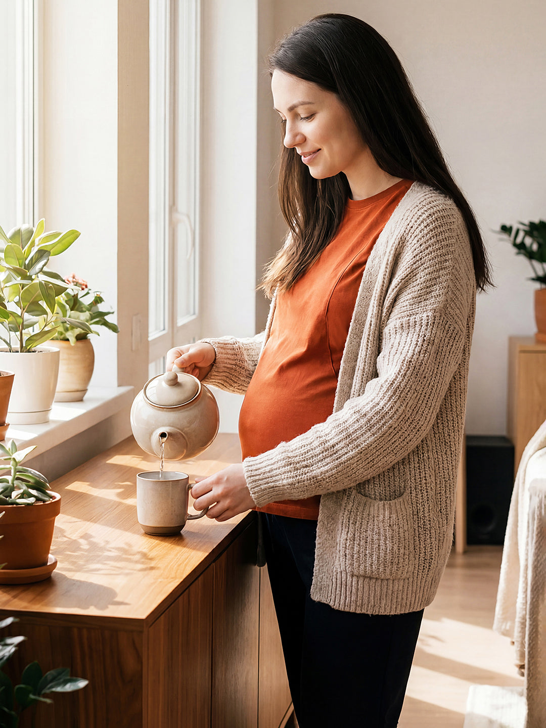 Double Zip Nursing Top