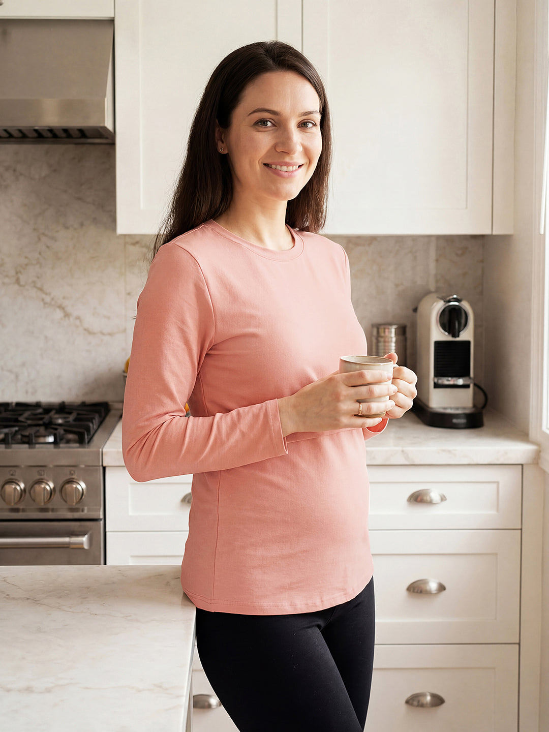 Flap-Access Nursing Top