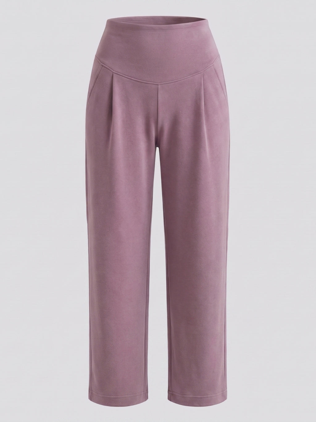 Over-Bump Straight Pants - Ash