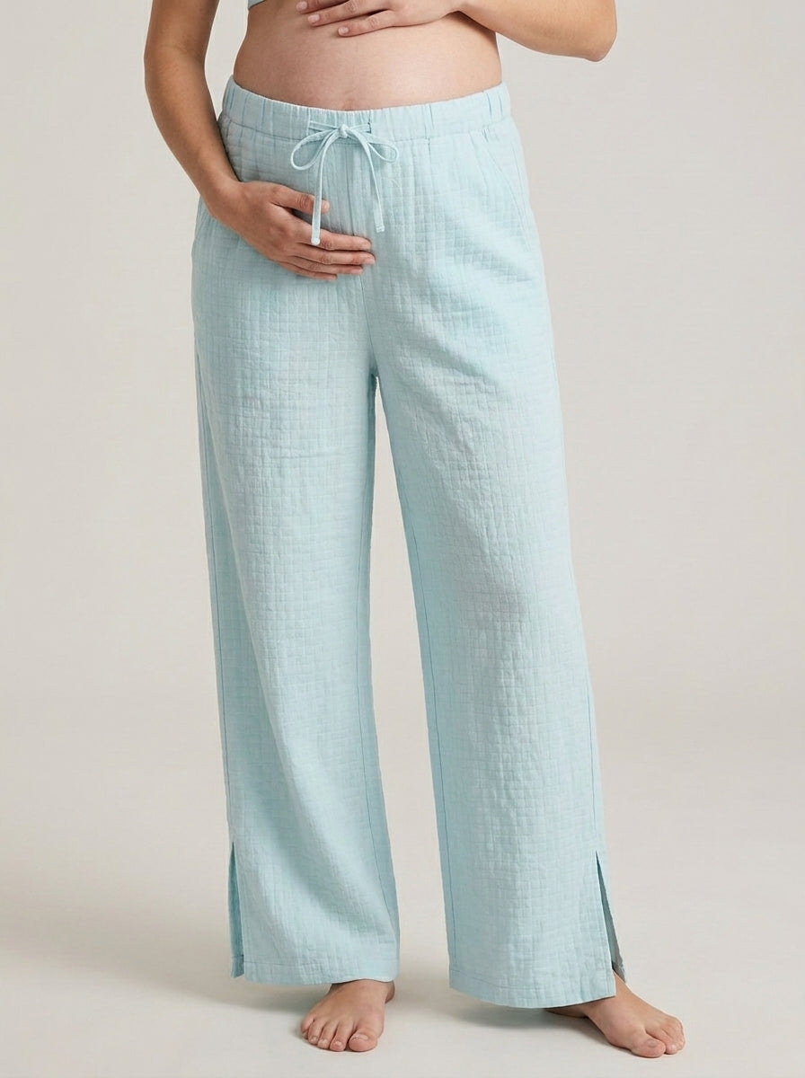 Side-Buttoned Nursing Co-Ord - Pants