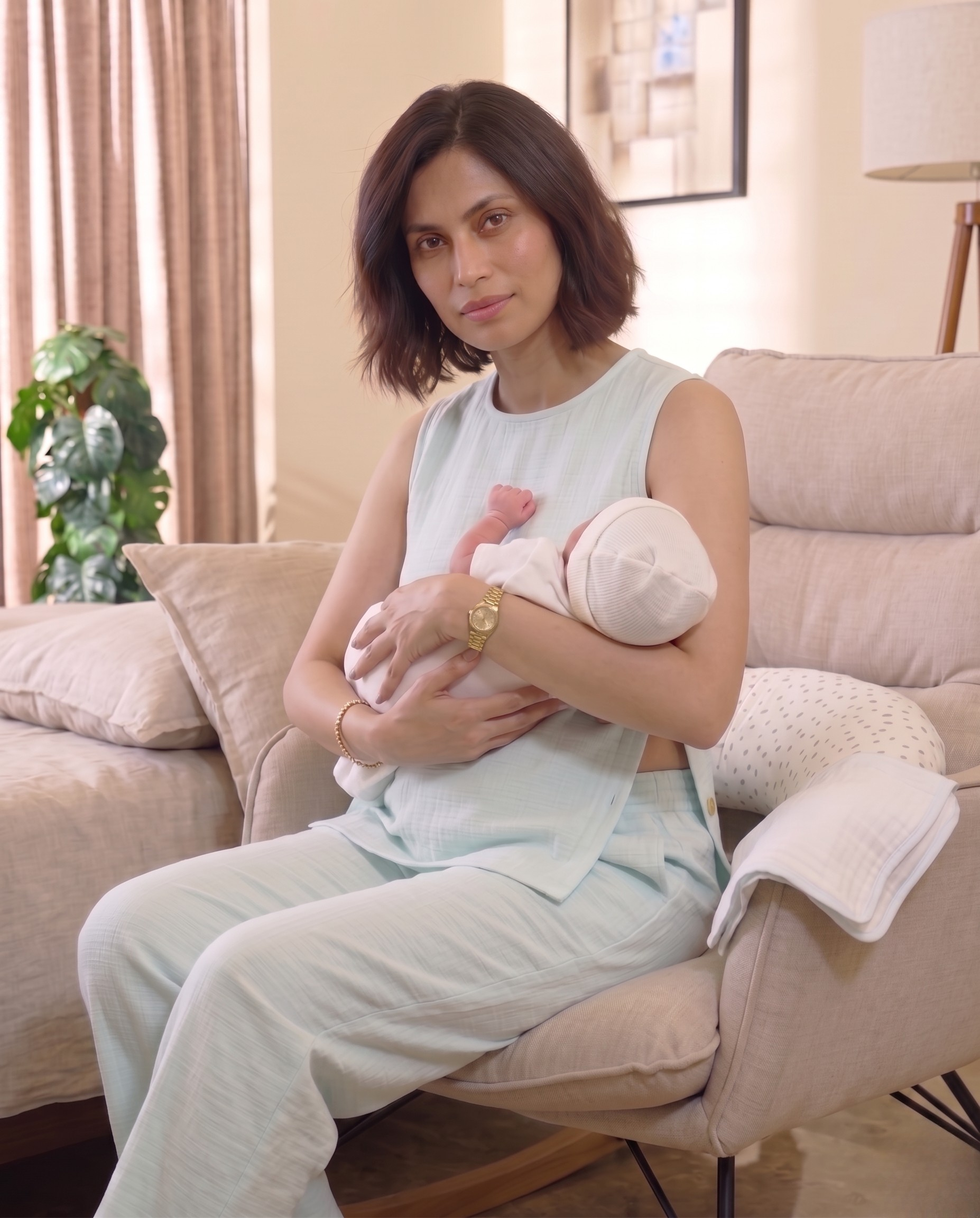 Side-Buttoned Nursing Co-Ord