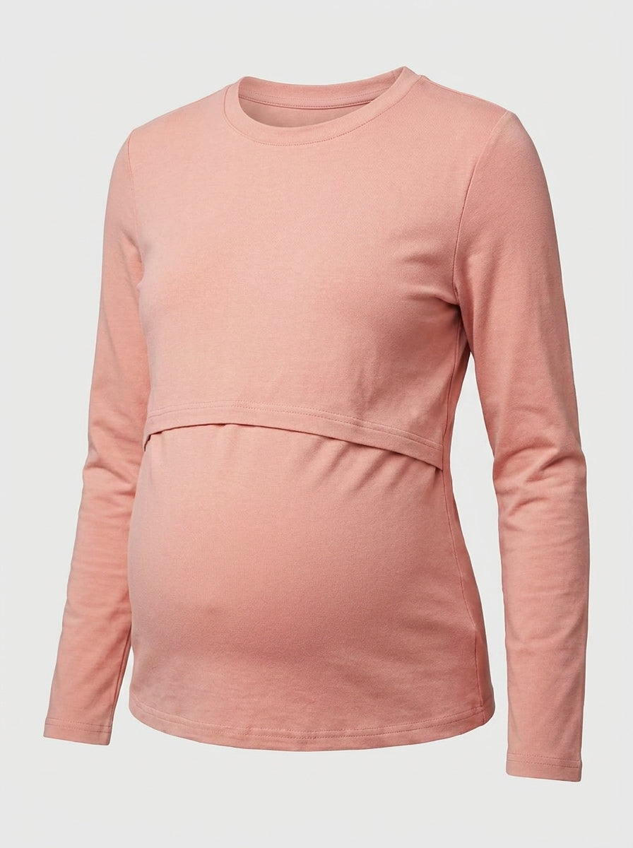 Flap-Access Nursing Top