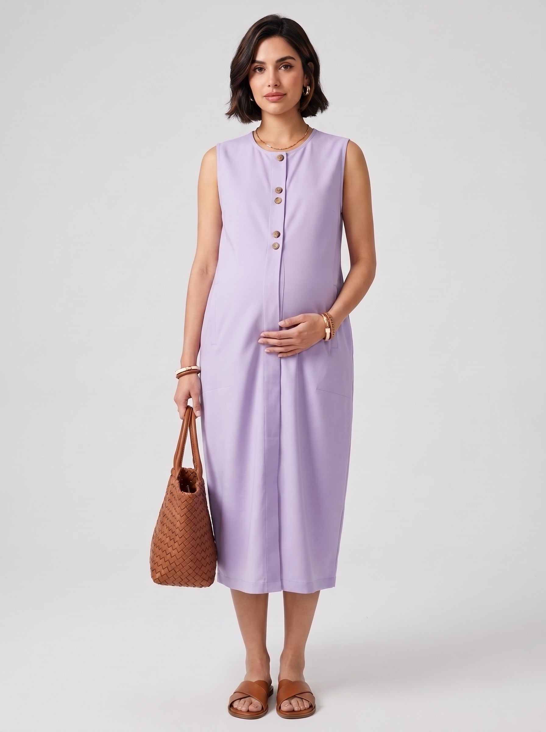 Cocoon Dress - Lavender
