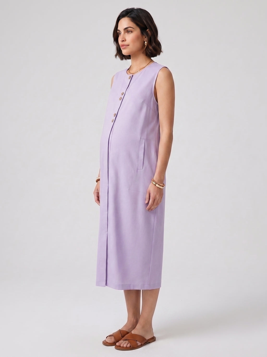 Cocoon Dress - Lavender