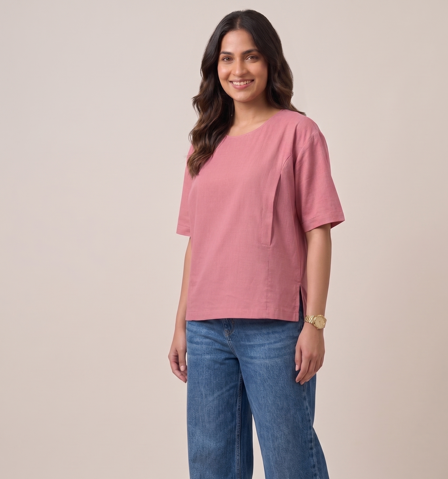 Magnetic Snap Nursing Tee