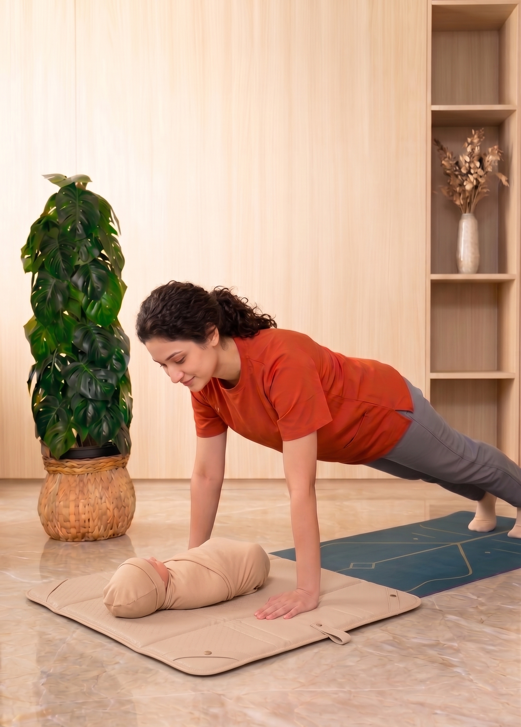 Double Zip Nursing Top